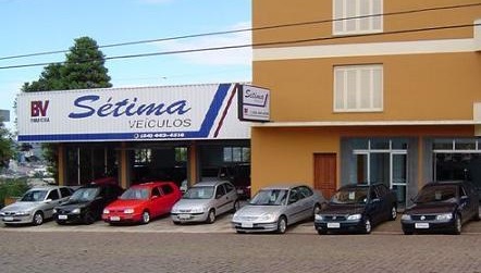 Fachada da Sétima Veículos
