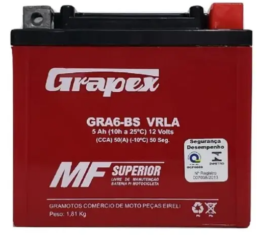 Bateria Grapex 5Ah é boa? Análise Completa