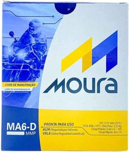 Bateria Moto Naja 6Ns 12V 6Ah é boa? Análise Completa (imagem 2)