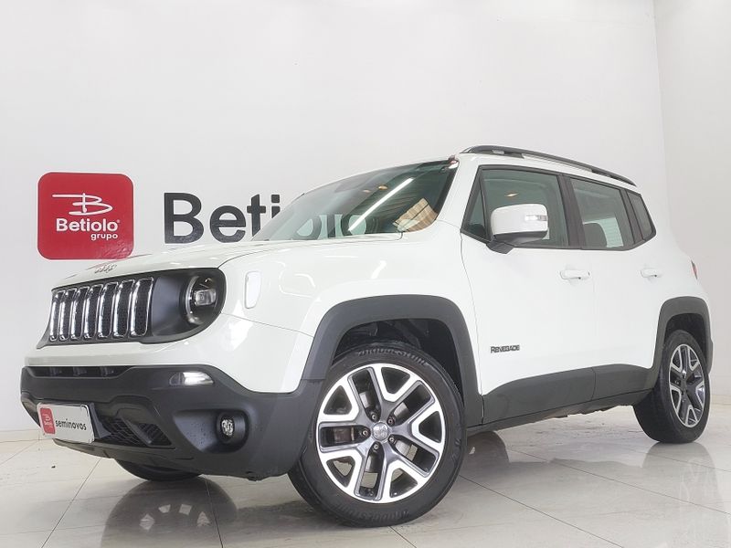 Jeep RENEGADE 1.8 16V FLEX LONGITUDE 4P AUTOMÁTICO 2020 (foto 1 de 20)