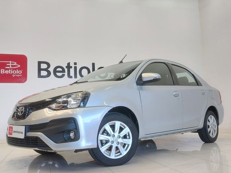 Toyota ETIOS 1.5 X SEDAN 16V FLEX 4P AUTOMÁTICO 2020