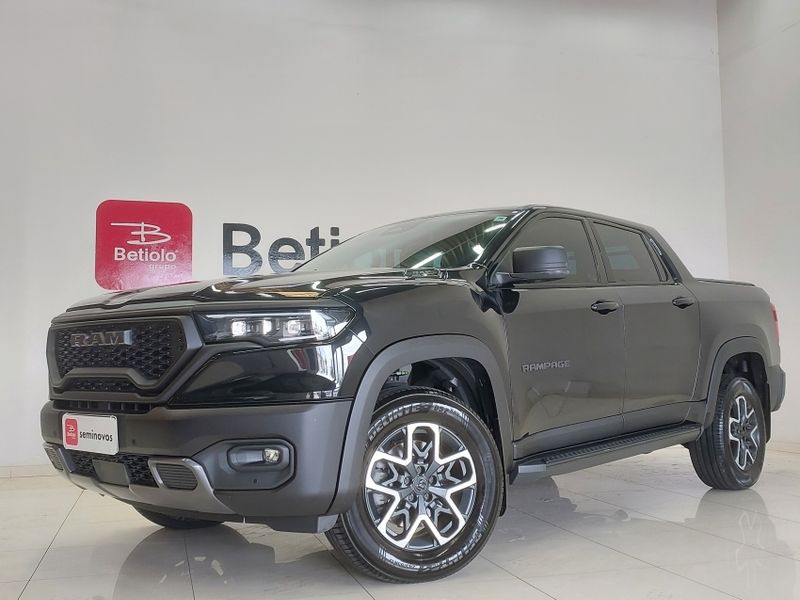 RAM RAMPAGE 2.0 HURRICANE 4 TURBO GASOLINA REBEL 4X4 AUTOMÁTICO 2024
