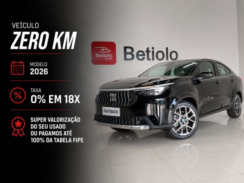Fiat FASTBACK 1.3 TURBO 270 FLEX LIMITED EDITION AT6 2026