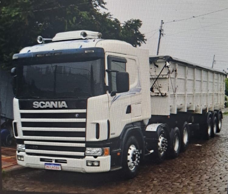 Scania R 124 R-124 LA 420 6X2 NA + BASCULANTE 2005