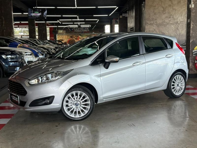 Ford FIESTA 1.0 ECOBOOST TITANIUM PLUS HATCH 12V GASOLINA 4P POWERSHIFT 2017