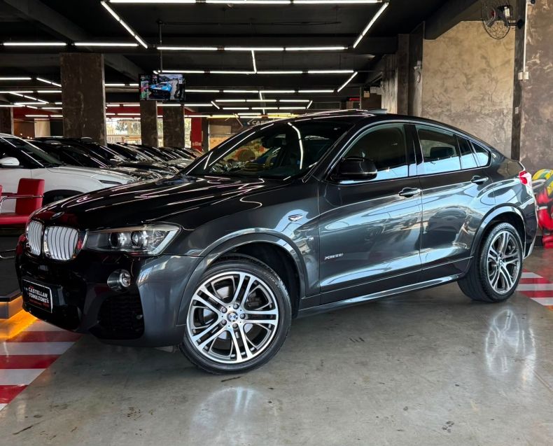 BMW X4 3.0 M SPORT 35I 4X4 24V TURBO GASOLINA 4P AUTOMÁTICO 2017