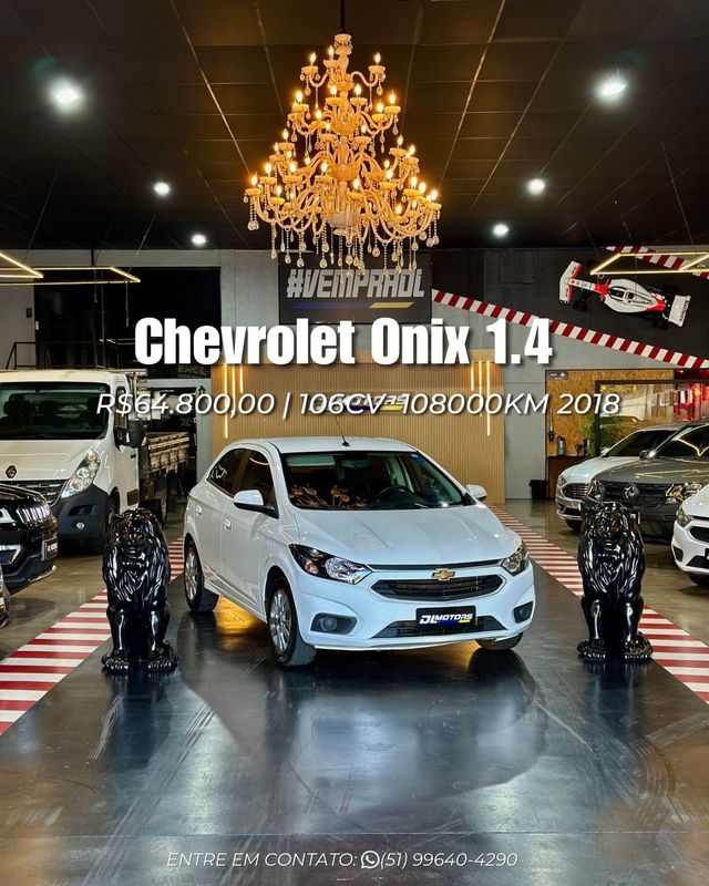 Chevrolet ONIX 1.4 LT 2018