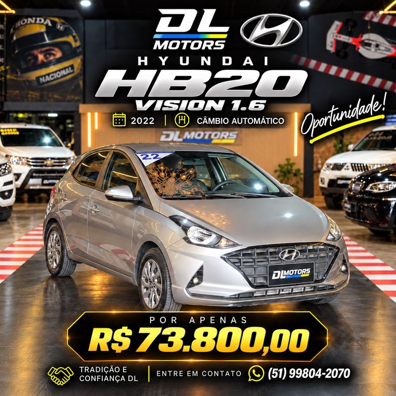 Hyundai HB20S VISION 1.6 16V 2022