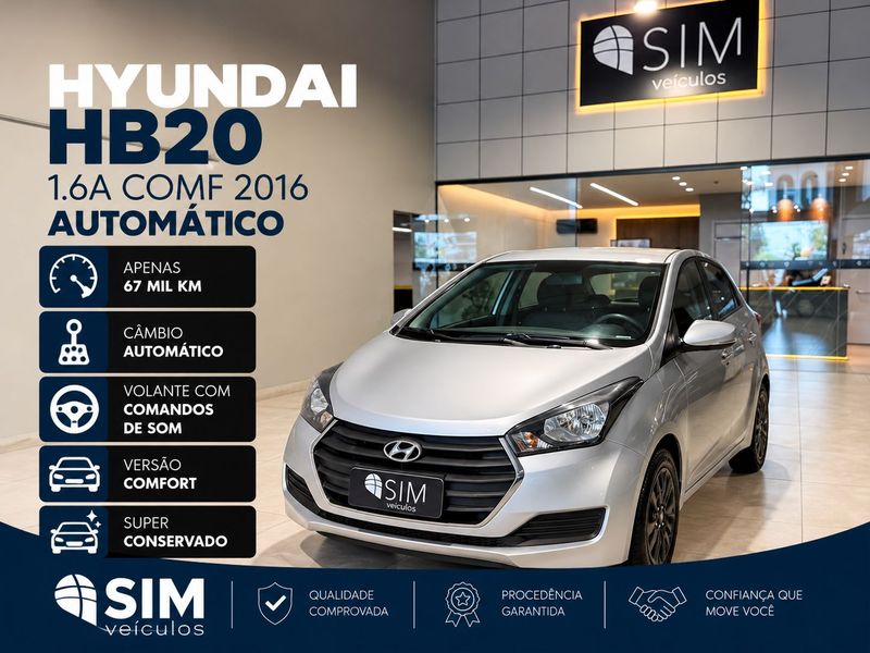 Hyundai HB20 1.6A COMF 2016