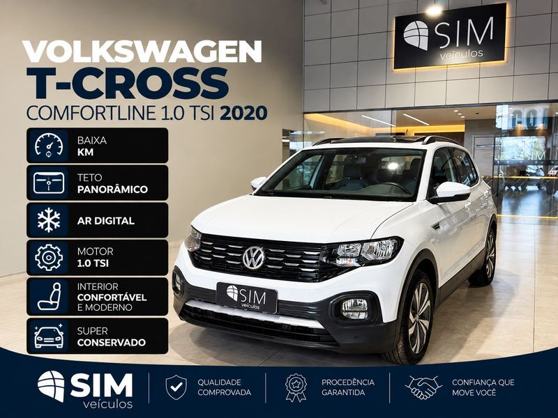 Volkswagen T-CROSS COMFORTLINE 1.0 TSI 2020